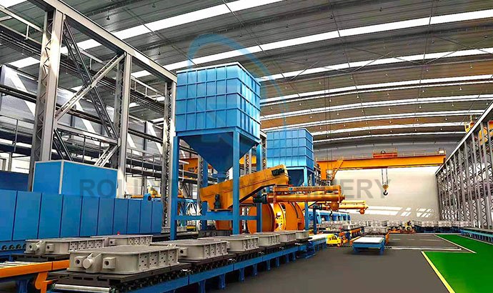 Resin Sand Processing Production Line